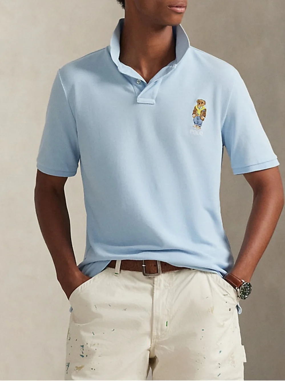 Polo Ralph Lauren Men’s XXL Classic Fit Polo Bear Mesh Polo Shirt Nwt